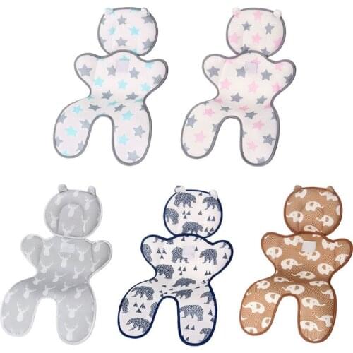 Baby Summer Stroller Mat Breathable 3D Mesh Seat Cushion Toddler Comfortable Pad Liner Pushchair Accessory