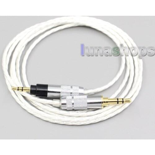 LN006608 XLR 4.4mm 2.5mm Hi-Res Silver Plated 7N OCC Earphone Cable For Sennheiser Urbanite XL On/Over Ear