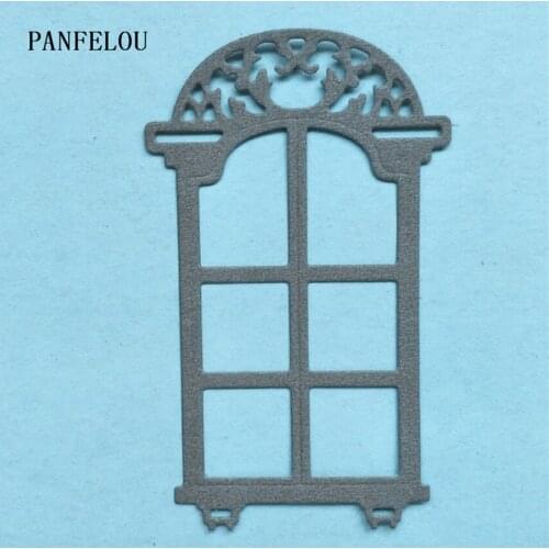 PANFELOU Metal craft wardrobe die cutting dies for Scrapbooking/DIY Easter wedding Halloween cards Hand account