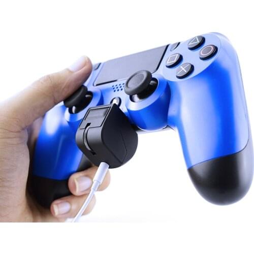3.5mm Mini Handle Audio headset adapter Converter Micophone Earphone Headset Voice Volume Control for PS4 Controller PSVR PS4 VR