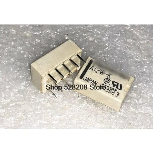 New import 10pcs/lot relay A12W-K 12V AI2W-K A-12W-K 12V 10PIN