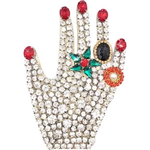 Shoe Charm Buckle Detachable Shoe Clip Novelty Palm Shoe Decor