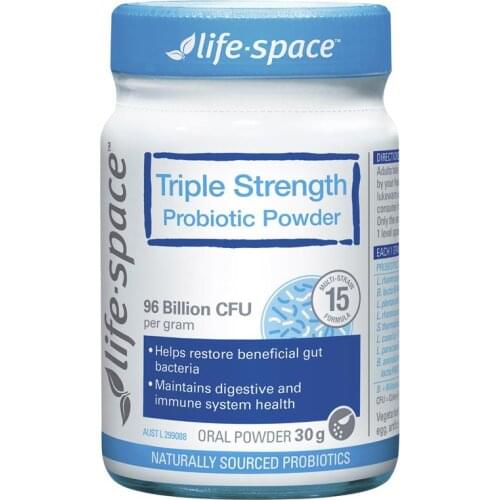 Life Space Triple Strength Probiotic Powder 96Billion Beneficial Bacteria Antibiotics Immune Digestive Health Wellness Products