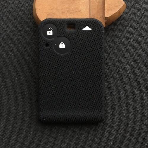Silicone rubber car Remote protective Case key shell Cover For Renault Laguna Espace 2 Buttons Smart Card