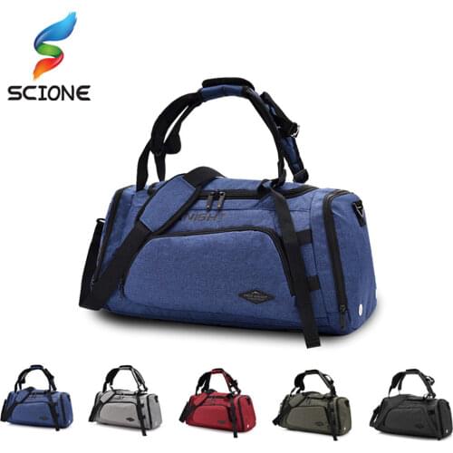 Outdoor Sports Bag For Fitness Gym Handbag Travel Luggage Bags Nylon Waterproof Training Sport Large Capacity Pouch XA184Y