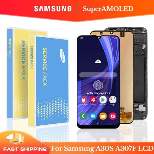100% Test For Samsung Galaxy A30S LCD Touch Screen Digitizer Assembly Display For Samsung A30s A307 A307F A307G A307YN display