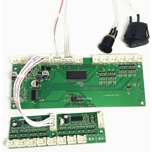 DC 5V Watch winder motor Control board Module accessories For 1-9 Motors RUN LCD circuit board 1A 2A 3A