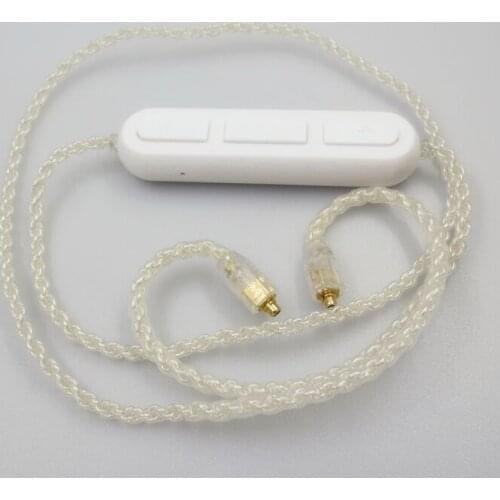 Headphone Audio Cable Bluetooth 5.0 for Shure SE215 SE315 SE425 SE535 SE846 Sennheiser IE80 IE8 IE81 Headset Replacement Cable