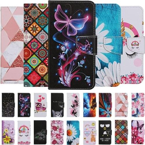 Etui on For VIVO Y20 2021 Y30 Y50 Y17 Y91 Y95 Y91i Y12 Y15 Flip Wallet Case For V17 S1 Pro Y11 Leather Card Slots Phone Cover