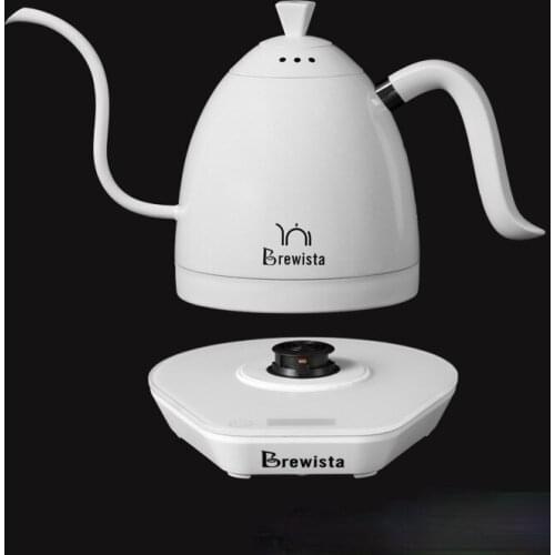 600ml Artisan Variable Temperature Digital Kettle 220V Smart Gooseneck Kettle Pour Over Hand Brewed Pour Over Coffee Pot