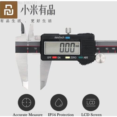 Youpin DUKA CA2 Digital Caliper 150mm 6 inch LCD Digital Screen Electronic Vernier Calipers Micrometer Accuracy Measuring Tool