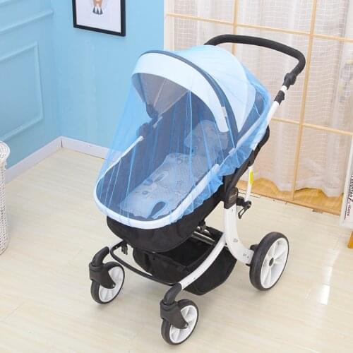Baby Stroller Pushchair Mosquito Insect Shield Net Safe Infants Protection Mesh Stroller Accessories Mosquito Net 150cm