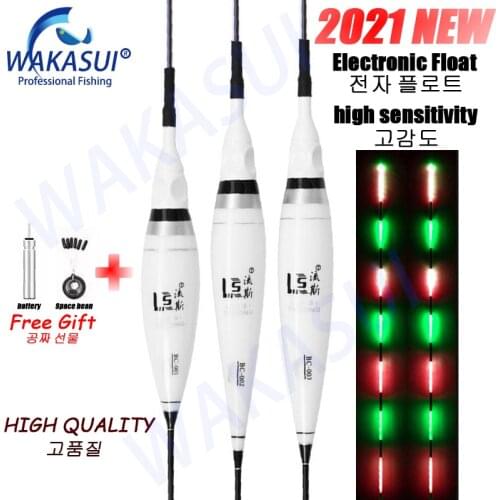 New 2Pcs Fishing Smart Electronic Floats Carp Float Luminous Smart Catfish For Fishing Tackle 2021 High Sensitivity Striped Bass