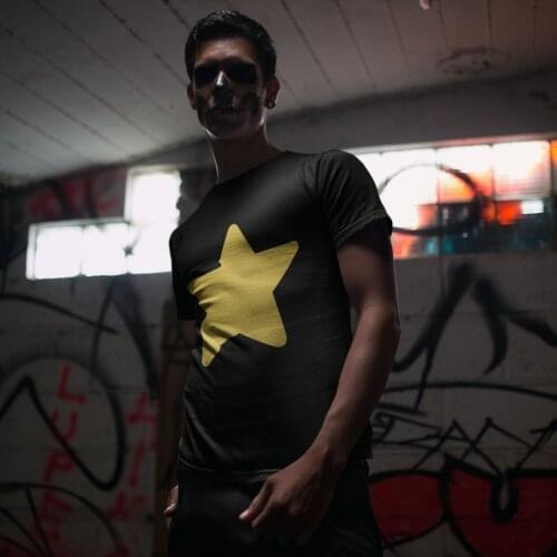 Steven Universe Tshirt Fashion 100 Cotton Short Sleeves T Shirt Print Summer T-Shirt Man 4xl