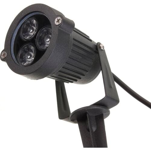 Jiguoor 6W 6 colors Outdoor Landscape Garden Light LED Lawn lamp Waterproof LED Flood Spot Light with Rod AC85-265V