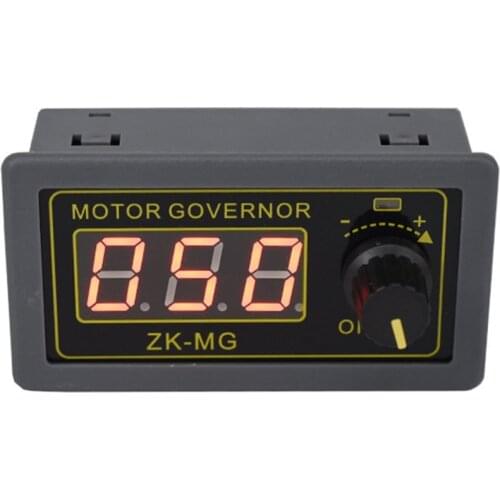 5-30V 12V 24V 5A Motor Controller PWM Adjustable Speed Digital Display Encoder Duty Ratio Frequency MAX 15A ZK-MG