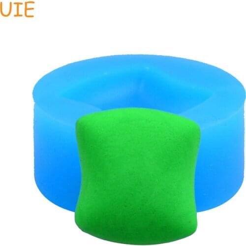 KYL036U Silicone Mold Candy Crush saga - Candy Green 20mm - Cake Decoration Charms Polymer Clay, Candy Mould