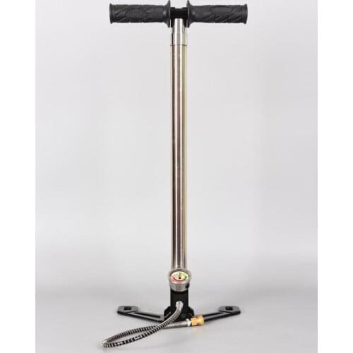 Miznell High Pressure PCP Pump Four Stage Hand Operated Air Pump 30mpa 4500psi HPA Tank Hunting Car Bicycle Air Refilling
