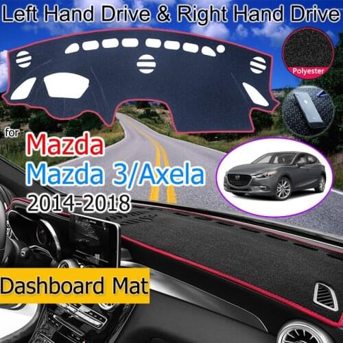 For Mazda 6 2013-2018 GJ1 GL Atenza Anti-Slip Mat Dashboard Cover Pad Sunshade Dashmat Cape Accessories Rug