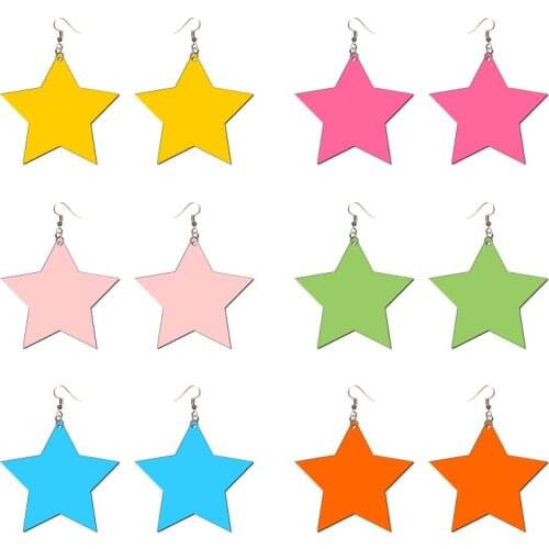 New Star, pendant Wooden die Scrapbooking C-376-18 Cutting Dies