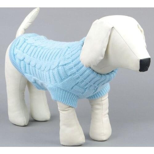 Dog Clothes Pet Cat Sweater Winter Dog Clothing Outfit Pullover Sweaters For Small Dogs Chihuahua Yorkie Cat Jacket Sweater 2XL