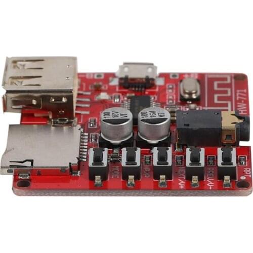 MP3 Bluetooth Decoder Board Lossless Car Speaker Audio Amplifier Board Modified USB Bluetooth 4.1 Circuit Stereo Receiver Module