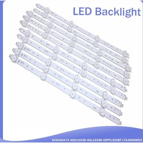 LED backlight 4/5lamp for Samsung 40inch TV SVS400A73 40D1333B 40L1333B 40PFL3208T LTA400HM23 SVS400A79 40PFL3108T/60