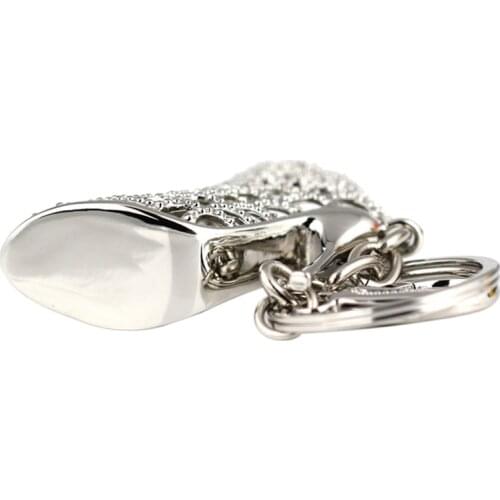 1pcs 4.6 *4cm Beauty Hollow Pumps High Heels Shoes Model Keychain Keyring Key Chain Ring Fob
