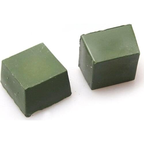 2pcs Abrasive Polish Wax Polishing Paste Buffing Compound Knife Sharpener Metal Grinding Polishing Wax For Leather 30x30x20mm