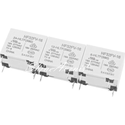 5pcs/lot Relay HF32F-005-ZS3 012-ZS3 024-ZS3 012-ZS 5PIN HF32FV-16-5-HLTF 12-HLTF 24-HLTF HF36FD-012-HT 5V 12V 24V 4PIN Original