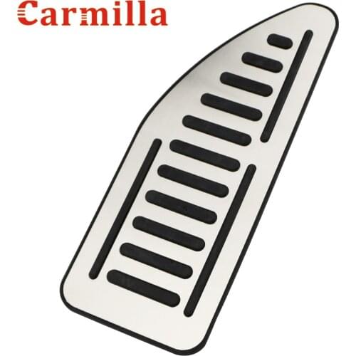 Carmilla Car Pedals for Ford Fiesta MK7 2009 - 2016 Ecosport 2012 - 2021 Accessories Foot Rest Pedal Protection Cover Sticker