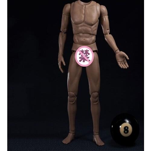 1/6 MK100 Action Figure Body Muscle Fitness AT020 Model For 1/6 HT Male Head