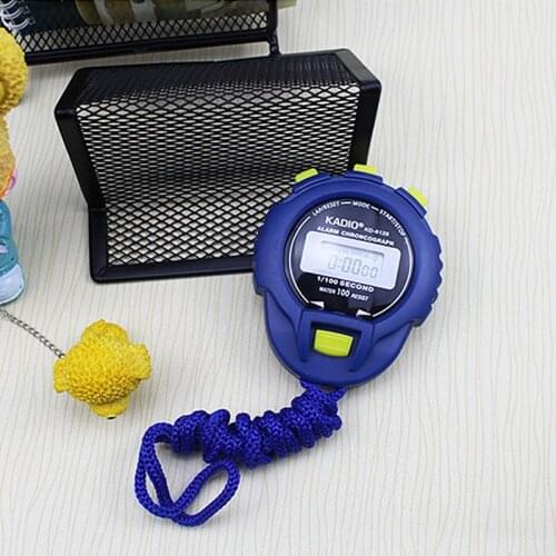 KD-6128 Multifunctional Electronic Digital Stopwatch Running Timer School Sports Game Chronograph Durable Cronômetro Секундомер