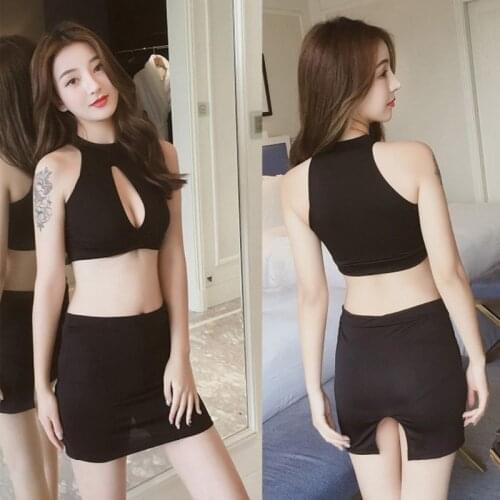 Women Erotic Two Piece Lingerie Set Japanese School Girl Students Sailor Uniform Fancy Dress Outfit Cosplay Costume