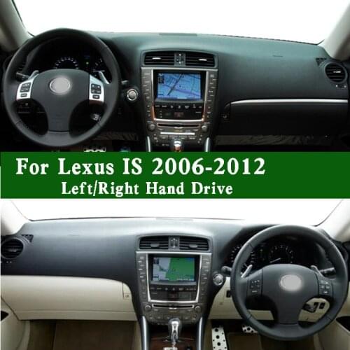 Fits Lexus IS II F E2 250C GSE20 AWD GSE25 300 GSE22 350 GSE21 2006-2012 Dashmat Dashboard Cover Pad Dash Mat Carpet Ornaments