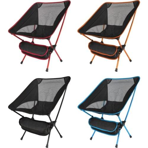 Lightweight Folding Camping Chairs, Foldable Lawn Picnic BBQ Picnic Backrest Chair Seater, Outdoor Fold Up Fishing Stool Chair