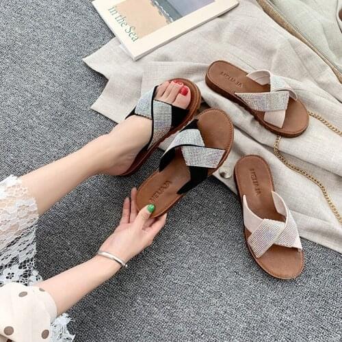 Summer New Arrivals Fashion Ladies Slippers And Sandals Comfortable Flat Women Slippers 2020