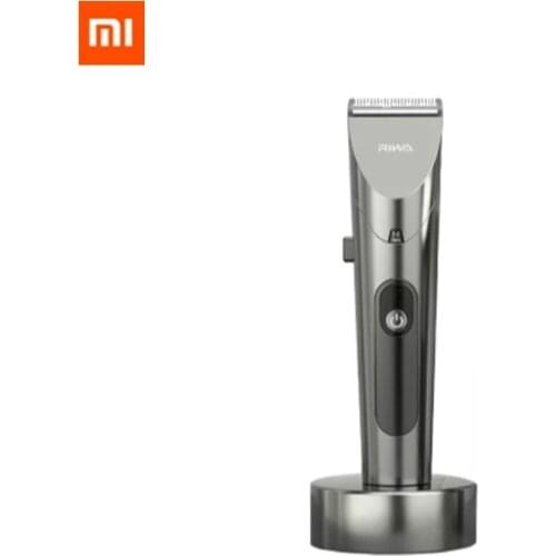 2020 New Xiaomi RIWA Hair Clipper Personal Electric Trimmer Rechargeable Strong Power Steel Cutter Head With LED Screen Washable