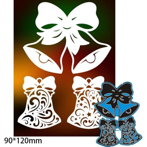 90*120mm BELLS New Metal Cutting Dies for decor card DIY Scrapbooking stencil Paper Album template Dies