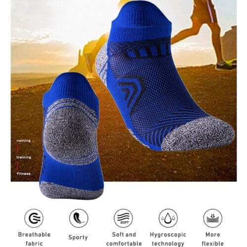 Anti-sweat Men Women Cycling Socks Short Tube Breathable Compression Socks Outdoor Running Basketball Soccer Sports Socks