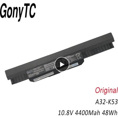 Original Laptop Battery For Asus A32 K53 A42-K53 A31-K53 A41-K53 K53u A43 A53 K43 K53 K53S X43 X44 X53 X54 X84 X53SV X53U X53B