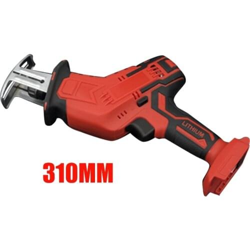 Portable Saber Saw Jig Saw Wood Metal Cutting Tool 18V Cordless Electric Reciprocating Saw Multi Power Tool Without Battery