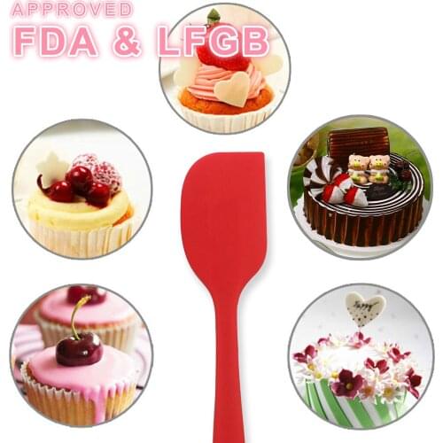 Food Level Butter Silica Gel Scraper 3PCS Set Cream Whippers Batter Stir Knife Baking torneira gourmet Hand Tool