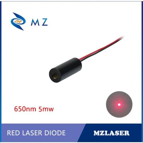 Standard 8mm 650nm 5mw Industrial APC Drives Red Dot Laser Module