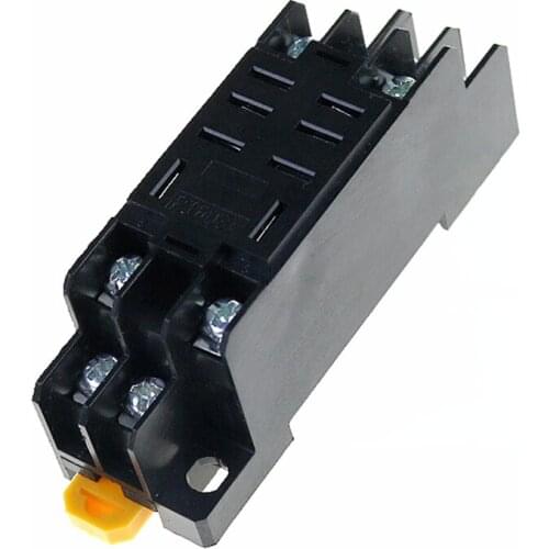 1Pcs LY2NJ DPDT 8 Pin HH62P JQX-13F Socket Base