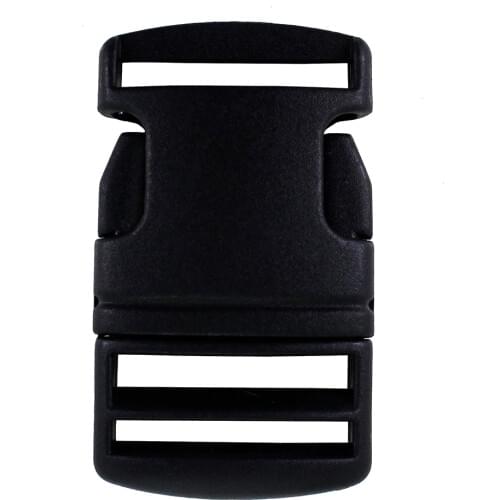 100piece 6.5cm Quick Side Release Buckle Plastic Buckles Clips for Luggage Straps Pet Collar Backpack Repairing Dual Adjustable