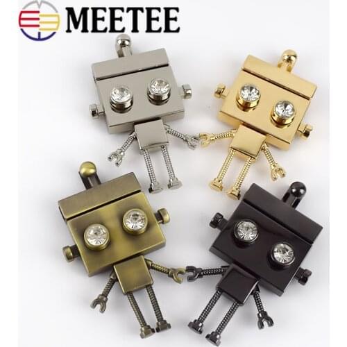 2Pcs Handbag Bag Locks Buckles Fashion Twist Turn Lock For DIY Replacement Bags Purse Snaps Clasp Closure Accessories KY929