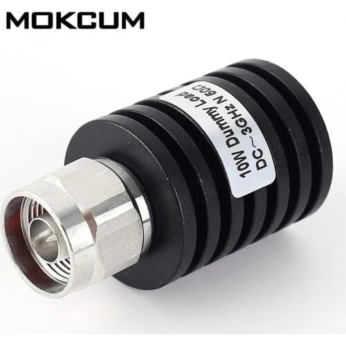2W 10W 50V Type-N Male Dummy Load 50ohm RF Coaxial Terminal DC-3.0GHz 50Watt SWR 1.2 Fixed Connector