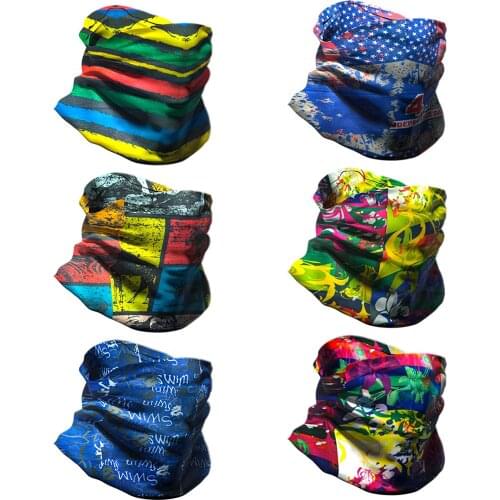 2021 Fashion Men Women Head Face Neck Sunshade Collar Gaiter Tube Bandana Scarf Sports Headwear Scarf Dustproof Outdoor Fishing