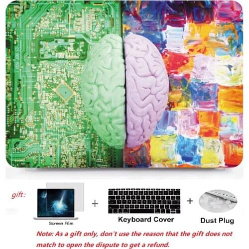 Tablet shell pouch color Printing Hard Case For 11 11.6 12 13 13.3 15 inch Apple Macbook pro Air Touch Bar Retina laptop case